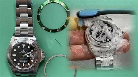 how to replace a rolex insert gmt|rolex submariner bezel inserts.